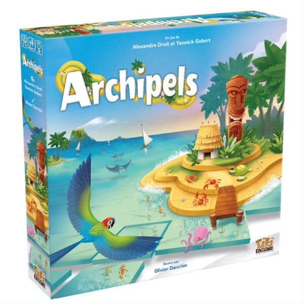 Boîte Jeu de Société de Placement Archipels