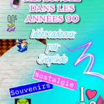 Visuel de blog Shop1kdo « Replongez dans les années 90 », idées cadeaux nostalgie avec Tamagotchi et illustrations rétro