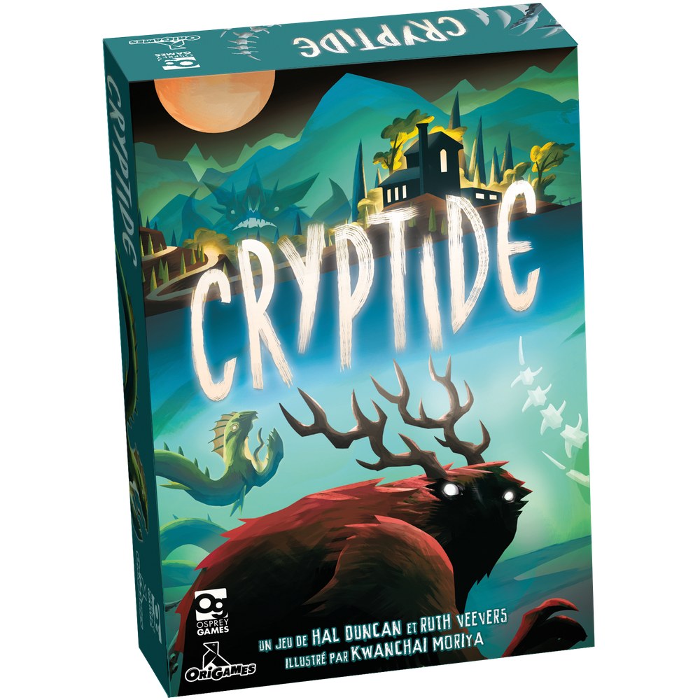 Boîte Jeu de Société de Déduction Cryptide
