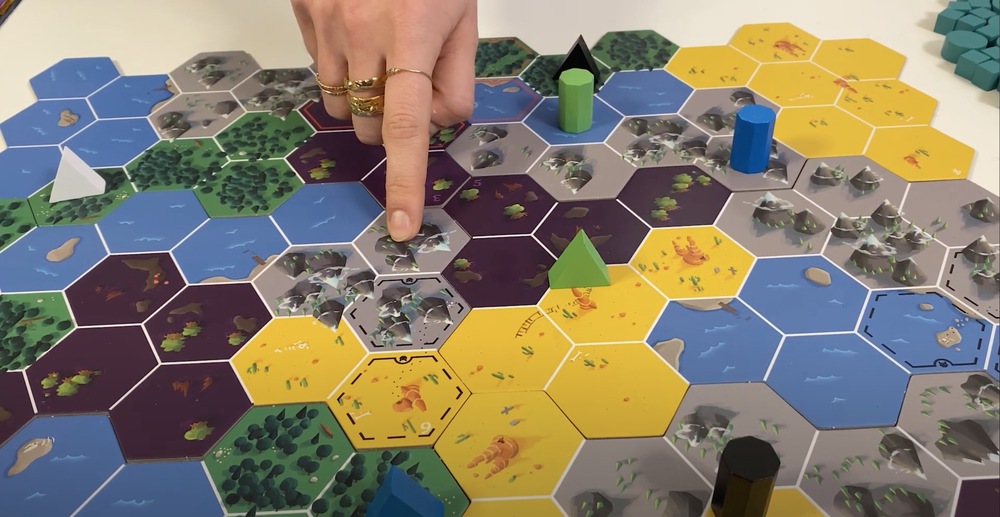 Tuiles Jeu de Société de Déduction Cryptide