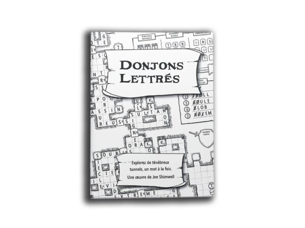 Livre Jeu de rôle Solo Dungeon Crawler Donjons Lettrés