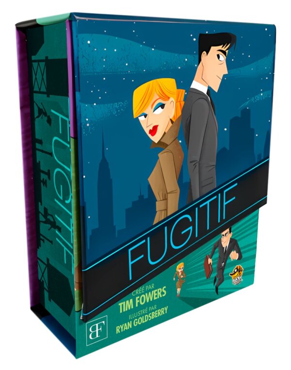 Boîte Jeu de Société de Déduction Fugitif