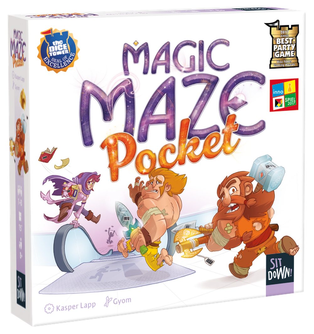 Boîte Jeu de Société Coopératif Magic Maze Pocket