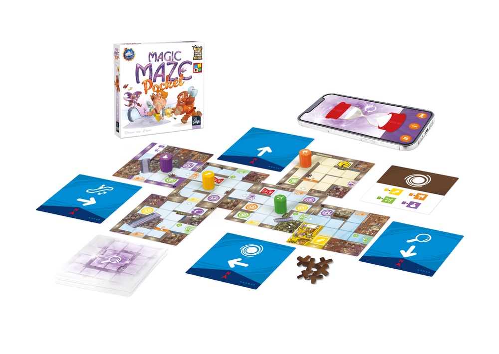 Matériel Jeu de Société Coopératif Magic Maze Pocket