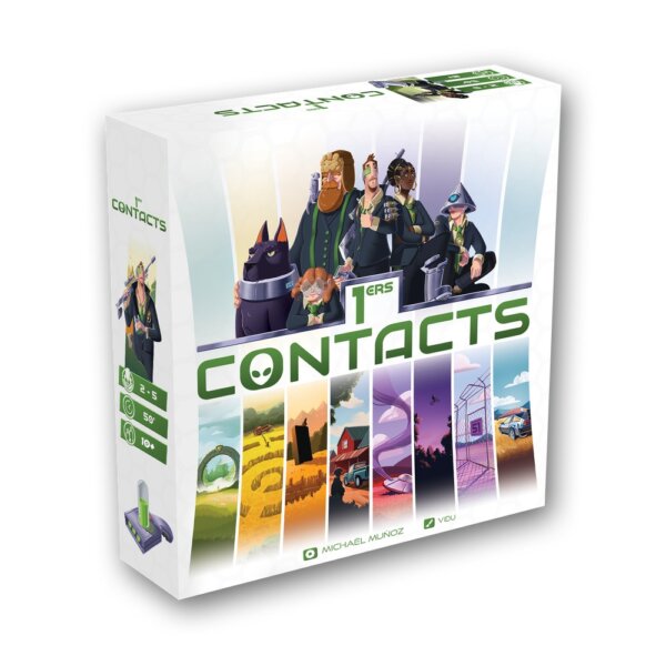Boîte Jeu de Société Coopératif 1ers Contact