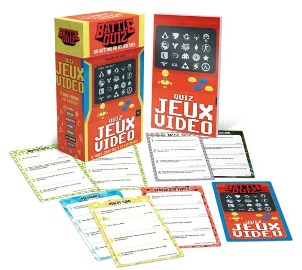 Cartes Jeu de Société d'Ambiance Quiz Jeux Vidéo