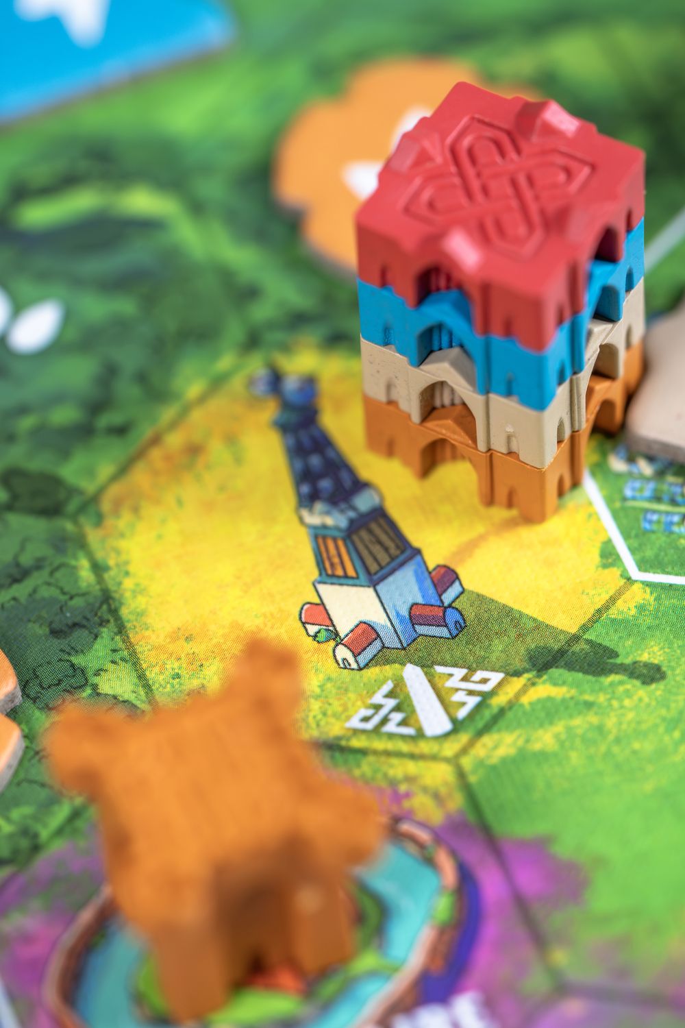 Tuiles Jeu de Société de Placement Rebirth