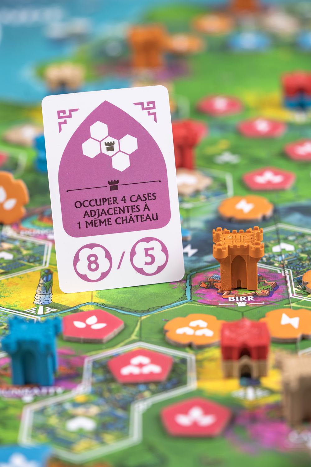 Carte Jeu de Société de Placement Rebirth