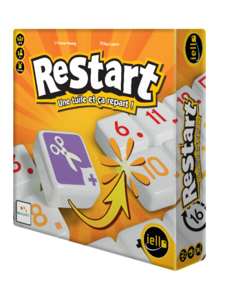 Boîte Jeu de Société de Placement de Tuiles Restart