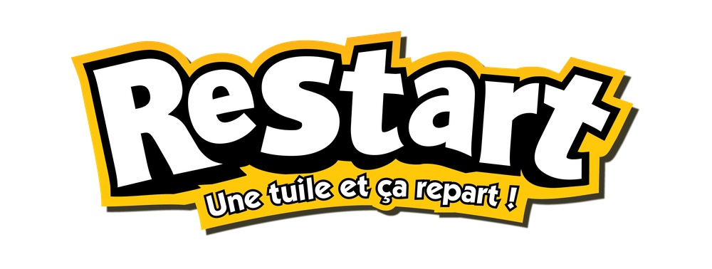 Logo Jeu de Société Placement de Tuiles Restart