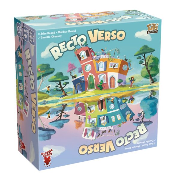 Boîte Jeu de Société de Construction Recto Verso
