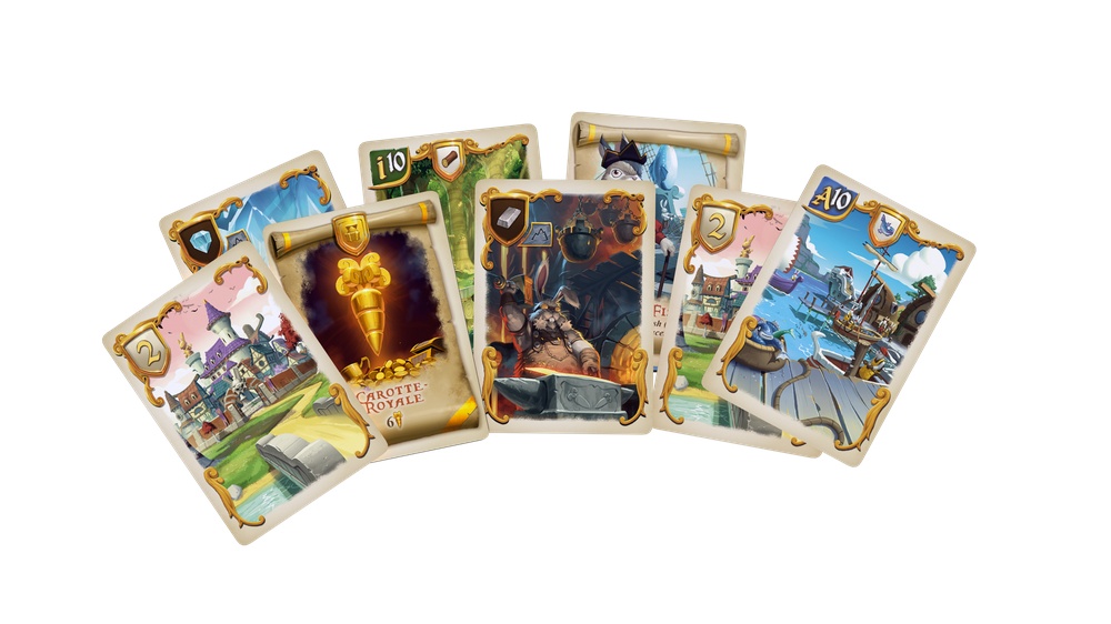 Cartes Jeu de Société de Placement Bunny Kingdom