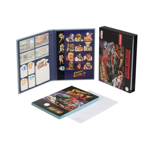 Intérieur Carnet A5 Notes Street Fighter