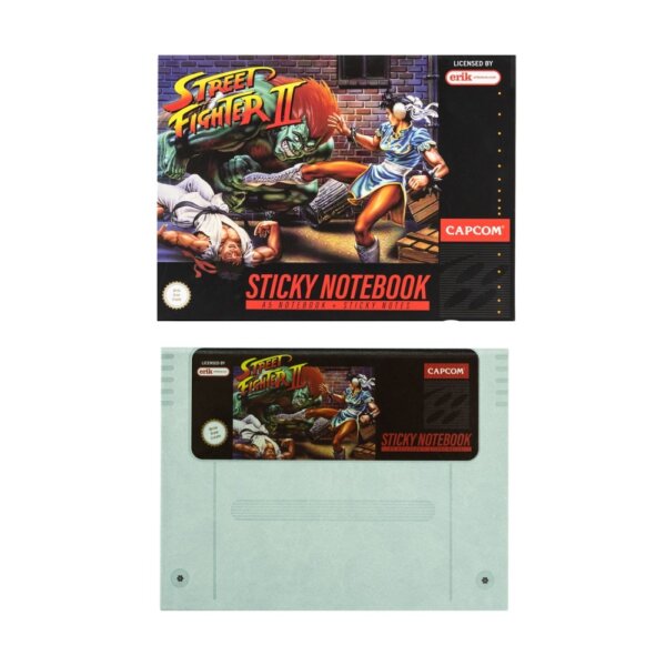 Boîte Carnet A5 Notes Street Fighter