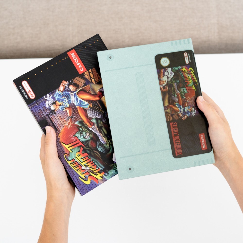 Mains Carnet A5 Notes Street Fighter