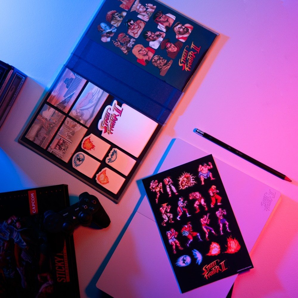 Ouvert Carnet A5 Notes Street Fighter