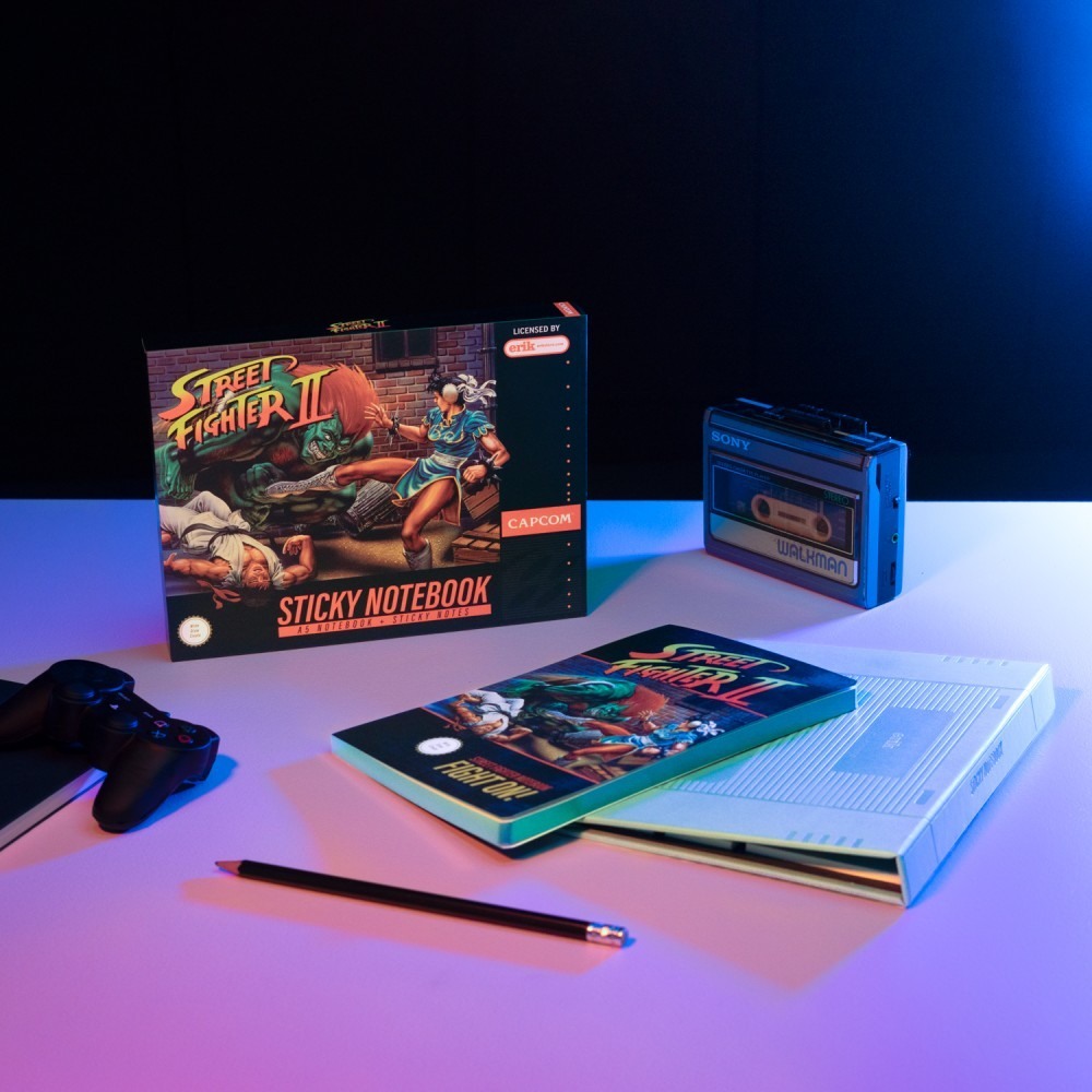 Situation Carnet A5 Notes Street Fighter