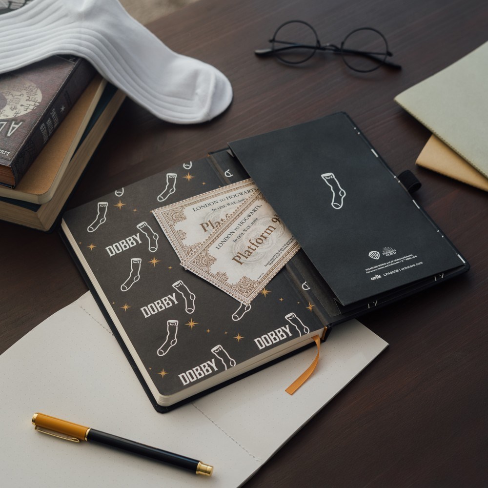 Rangement Carnet Premium A5 avec Stylo Harry Potter Dobby