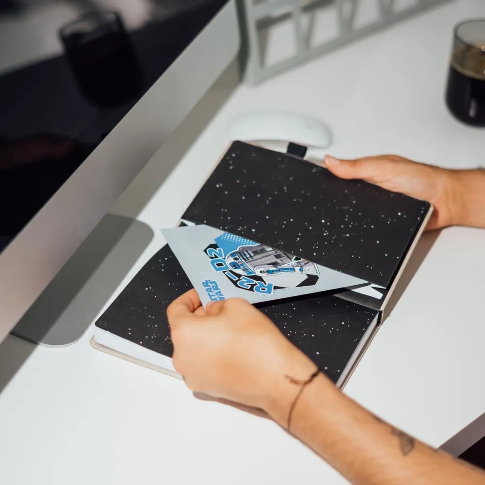 Rangement Carnet A5 Sabre Laser Star Wars Jedi