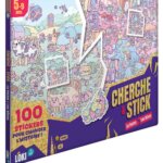 Boîte Jeu de Société Enfant Cherche & Stick : Fermes et Rêves