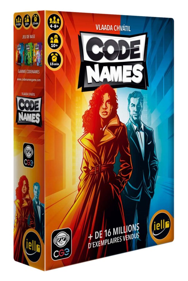 Boîte Jeu de Société d'Ambiance Codenames