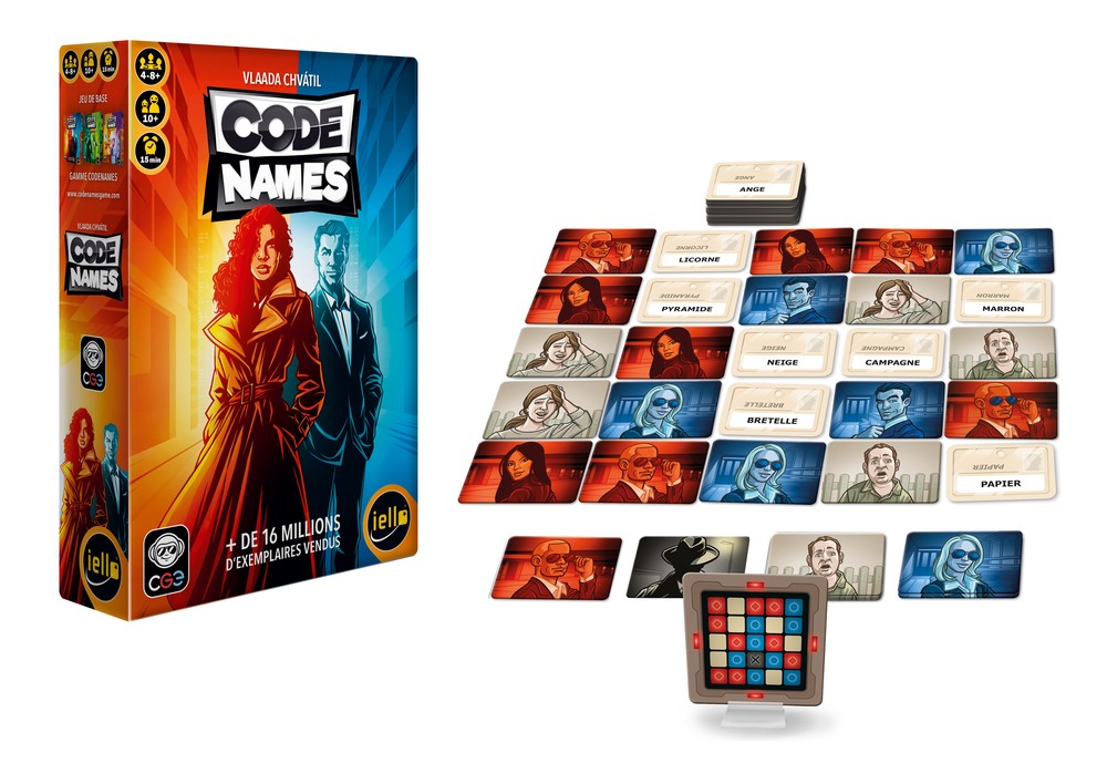 Matériel Jeu de Société d'Ambiance Codenames