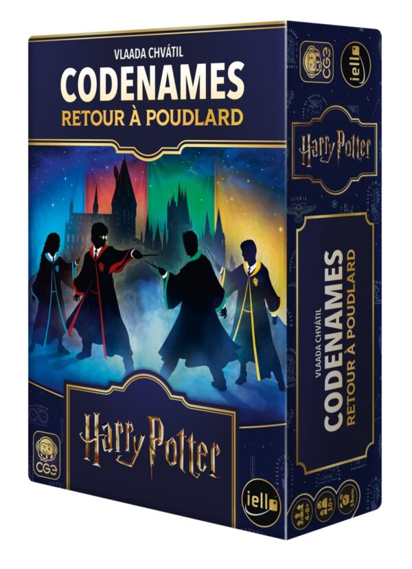 Boîte Jeu de Société d'Ambiance Codenames : Retour à Poudlard