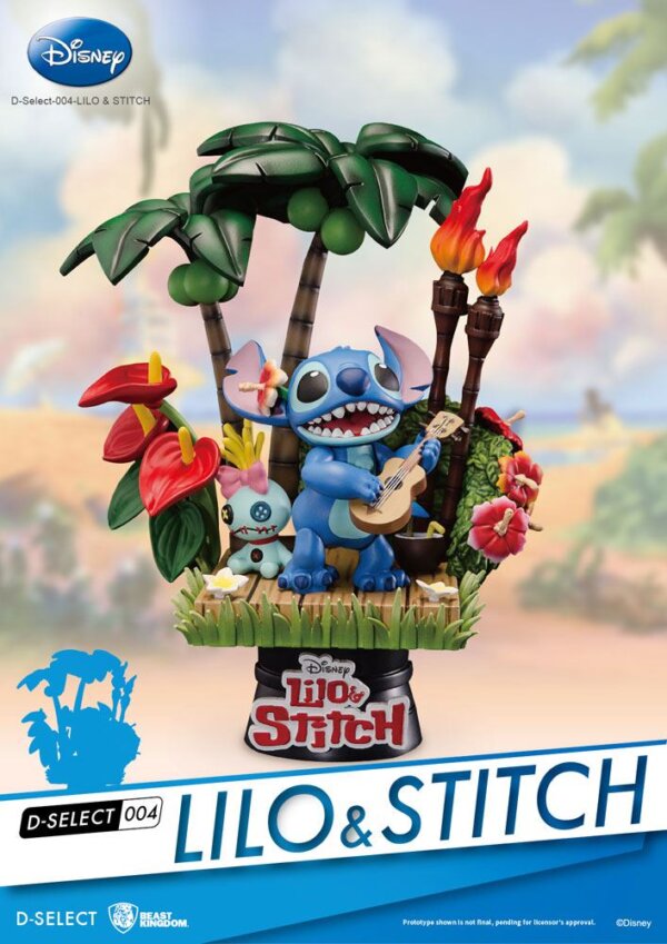 Diorama Stitch D-Stage 14cm (Beast Kingdom)