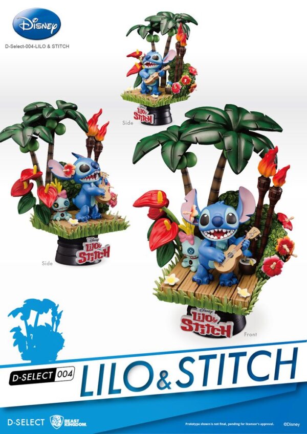 Diorama Stitch D-Stage 14cm (Beast Kingdom)