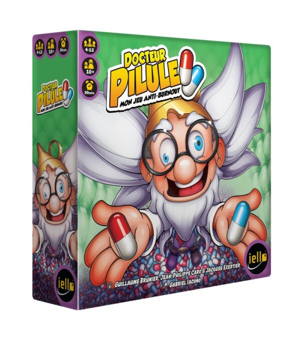 Boîte Jeu de Société d'Ambiance Docteur Pilule