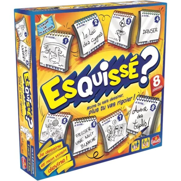 Boîte Jeu de Société d'Ambiance Esquissé ? 8 joueurs