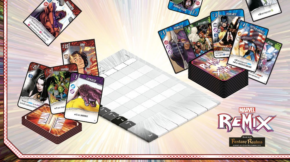 Matériel Jeu de Société de Collection Fantasy Realms : Marvel Remix