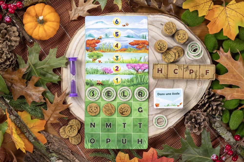 Matériel Jeu de Société d'Ambiance Happy Letters