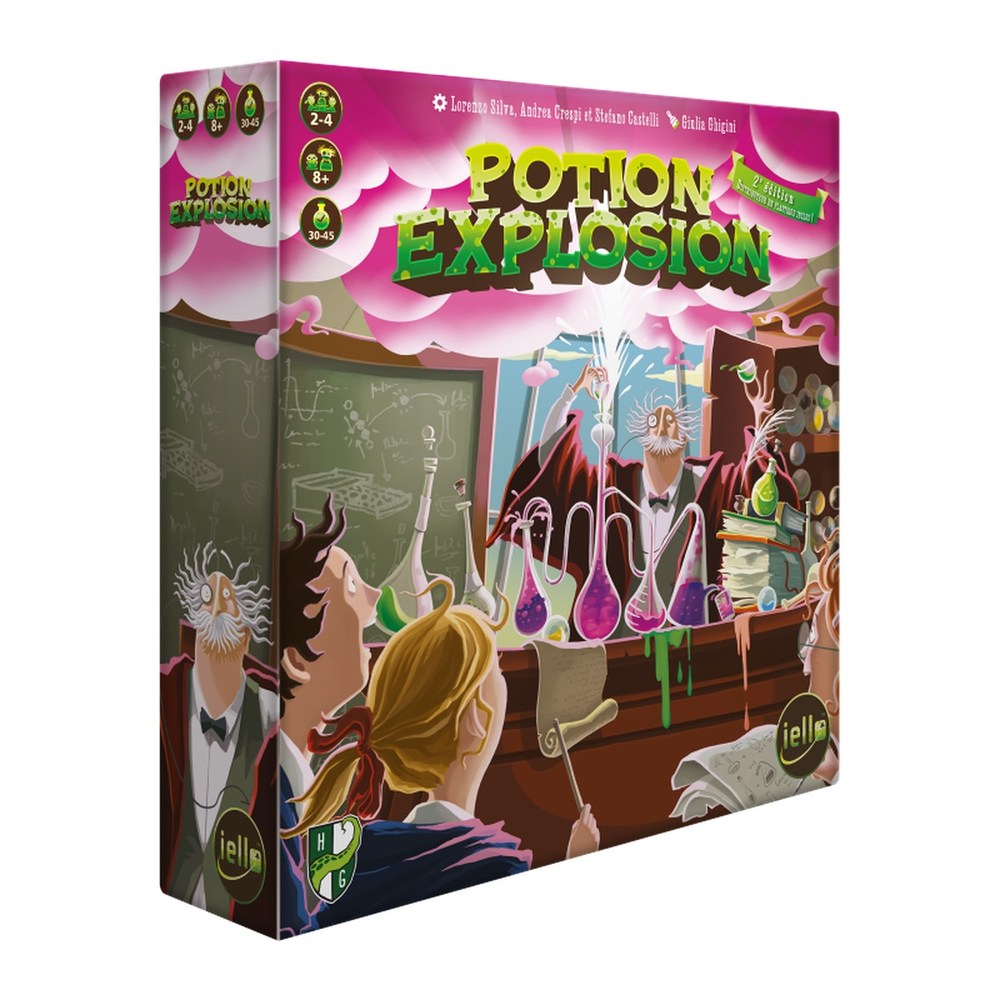 Boîte Jeu de Société de Collection Potion Explosion