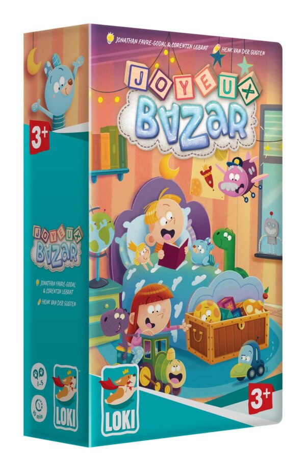 Boîte Jeu de Société Enfant Joyeux Bazar