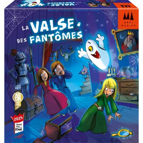 Boîte Jeu de Société Enfant La Valse des Fantômes