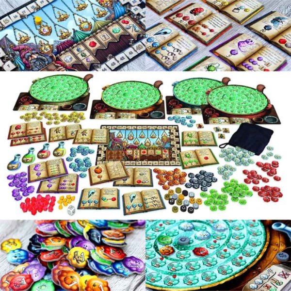 Matériel Jeu de Société Deckbuilding Les Charlatans de Belcastel