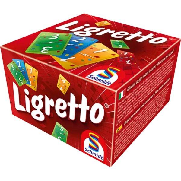 Boîte Jeu de Société d'Ambiance Ligretto Rouge