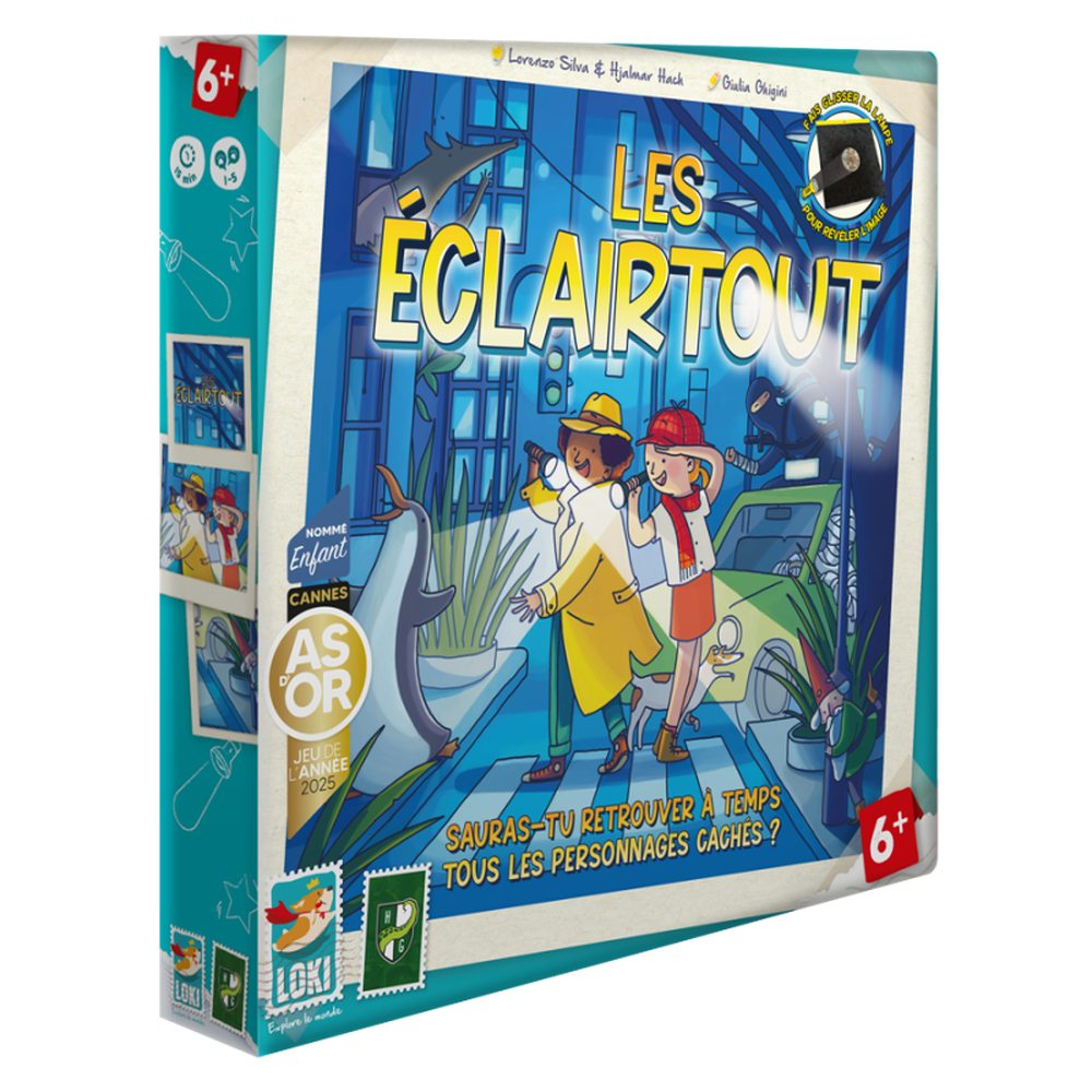 Boîte Jeu de Société d'Observation Les Eclairtout