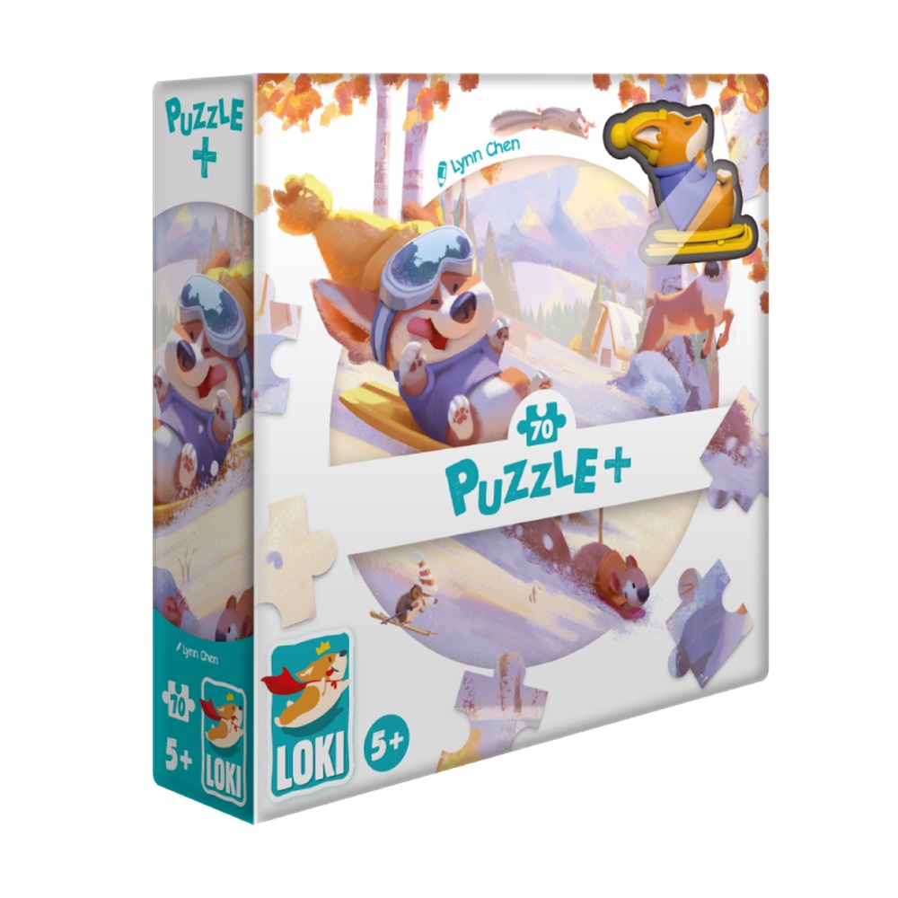 Boîte Puzzle LOKI fait de la luge