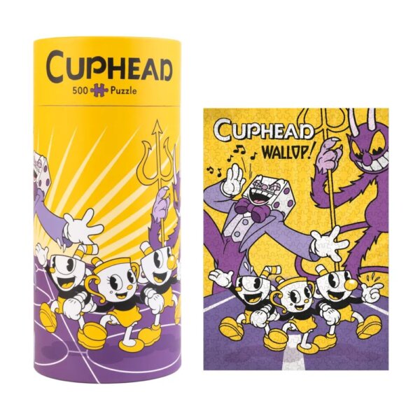 Boîte Puzzle 500 pcs Cuphead Ready for the Devil's Dance