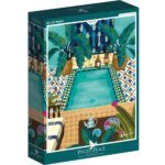 Boîte Puzzle Riad Bleu 1000 pcs