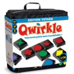 Boîte Jeu de Société d'Alignement Qwirkle Voyage