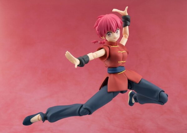 Position Ranma 1/2 figurine S.H. Figuarts Ranma ( Fille ) 12 cm