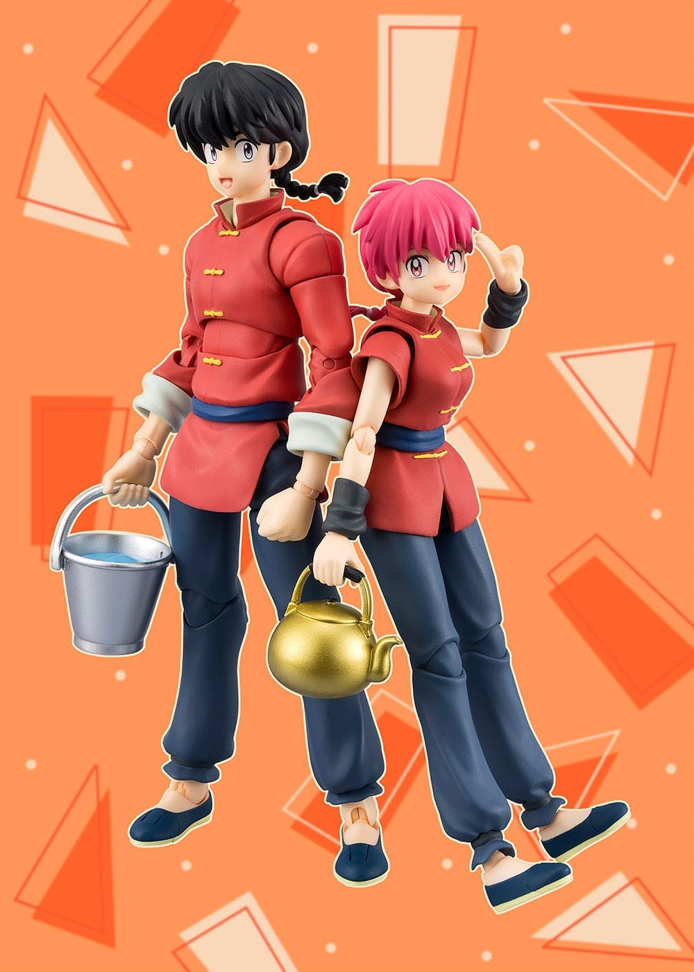 Garçon et Fille Ranma 1/2 figurine S.H. Figuarts Ranma ( Fille ) 12 cm