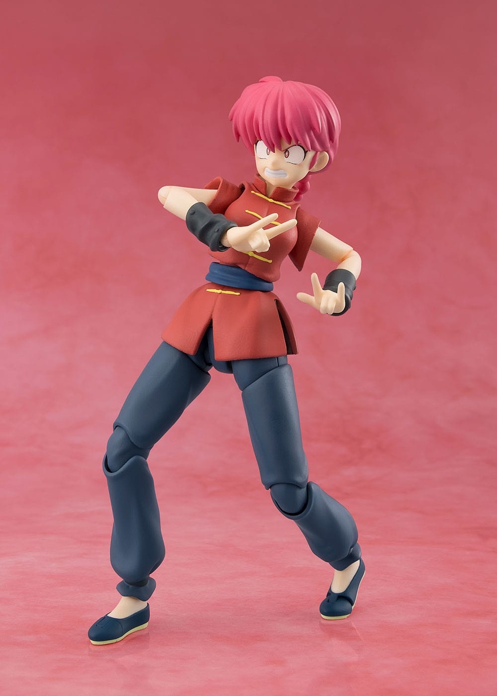 Position Ranma 1/2 figurine S.H. Figuarts Ranma ( Fille ) 12 cm