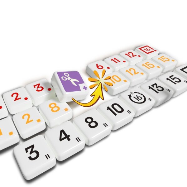 Tuiles combinaison Jeu de Société familial Placement de Tuiles Restart