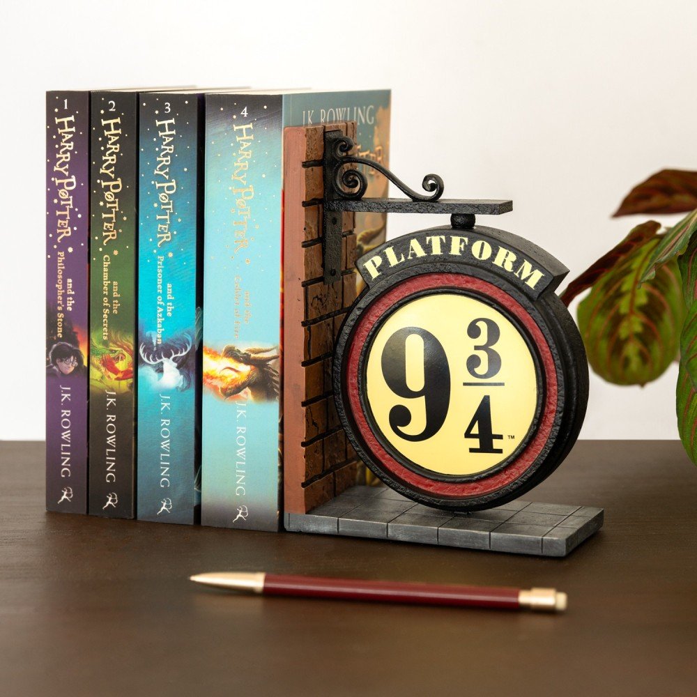 Rangement Serre-livres Harry Potter Quai 9 3/4