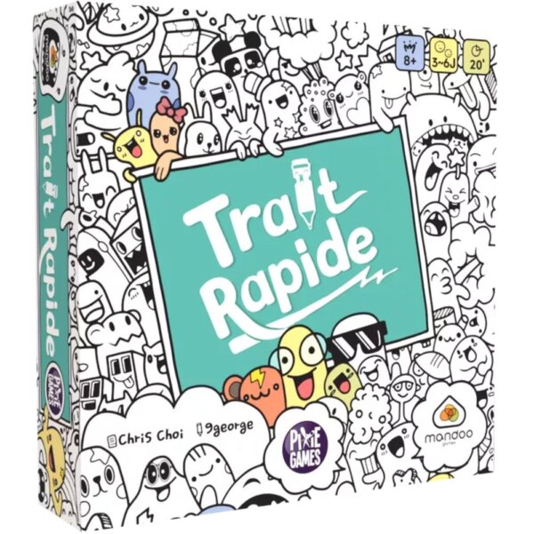 Boîte Jeu de Société d'Ambiance Trait Rapide